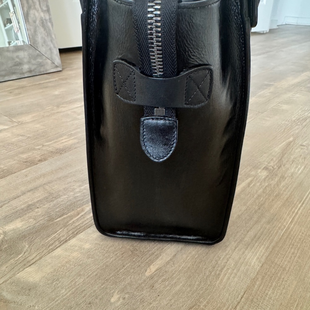 Authentic Celine Black and Tan Luggage Bag - Picture 6 of 14